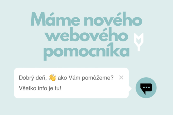 Máme nového webového pomocníka!